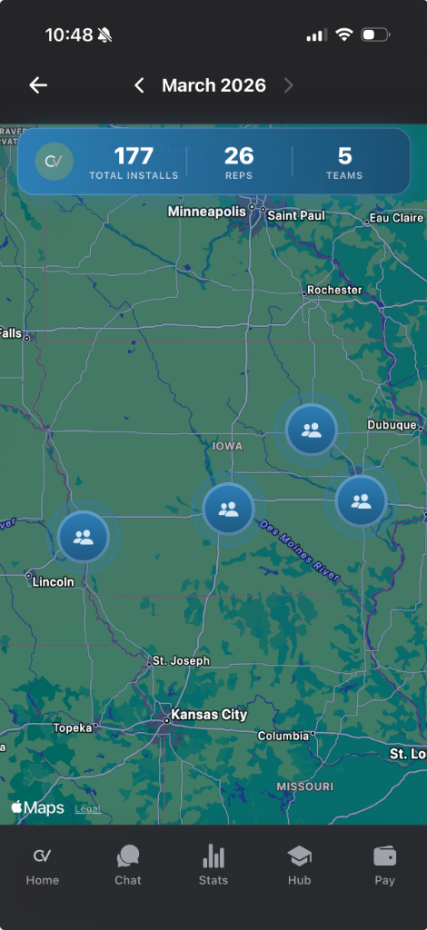 Territory Management Map